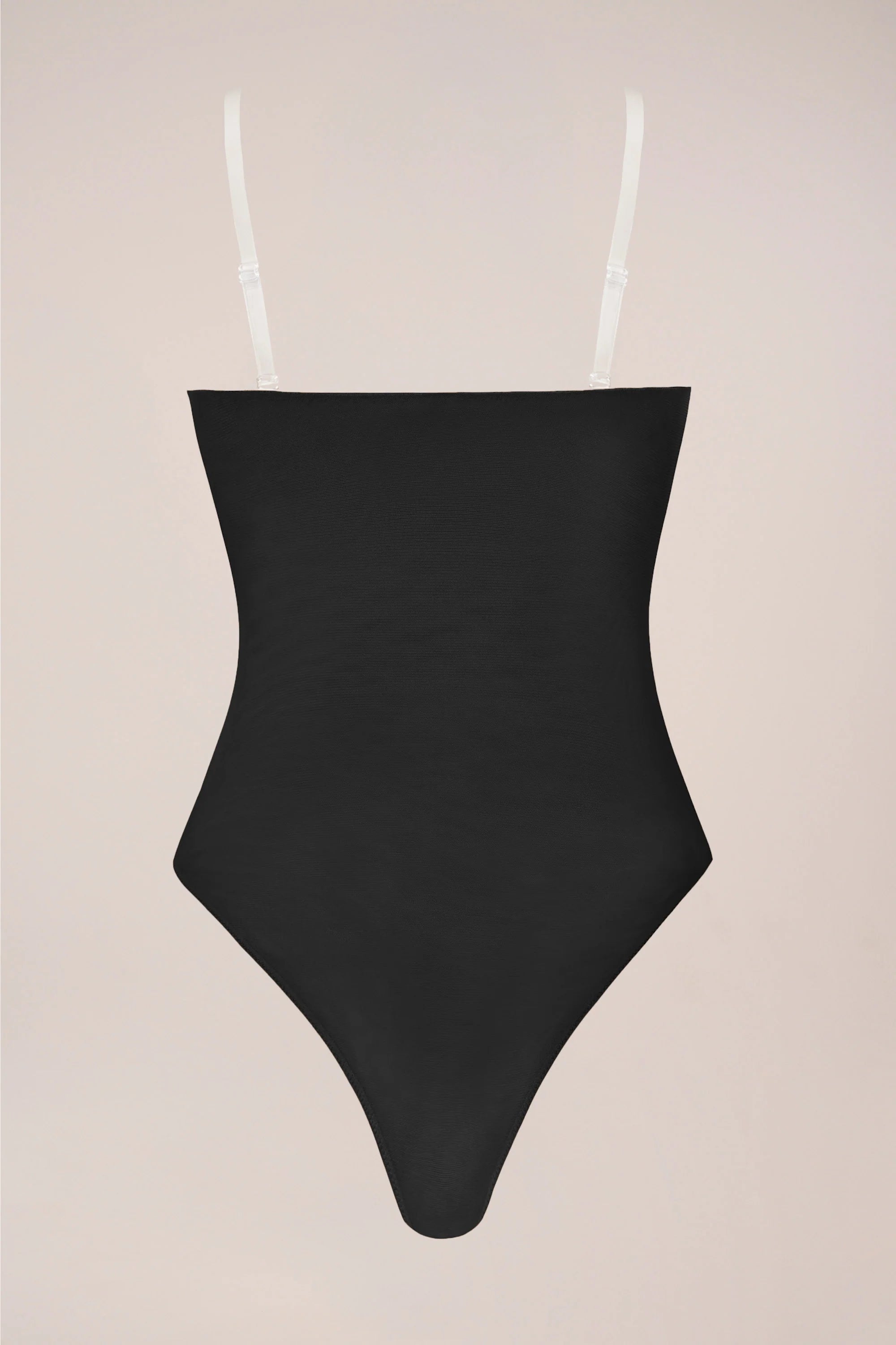 Strapless Bodysuit in Black